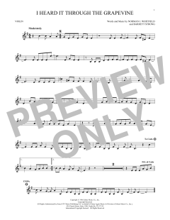 I Heard It Through The Grapevine von Barrett Strong (Download) 