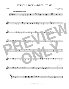 It's Still Rock And Roll To Me von Billy Joel (Download) 