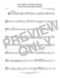 Itsy Bitsy Teenie Weenie Yellow Polkadot Bikini von Brian Hyland (Download) 