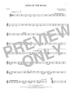King Of The Road von Randy Travis (Download) 