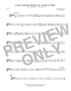 Love Theme From "St. Elmo's Fire" von David Foster (Download) 