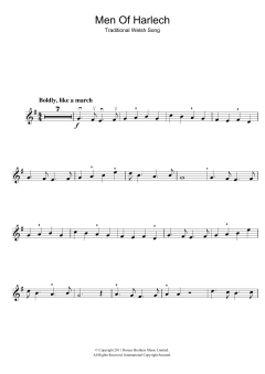 Men Of Harlech von Traditional (Download) 