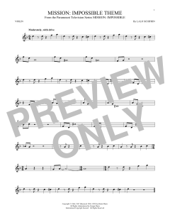 Mission: Impossible Theme von Lalo Schifrin (Download) 