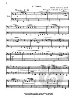 Tuba Duets And Trios von Johann Sebastian Bach im Alle Noten Shop kaufen