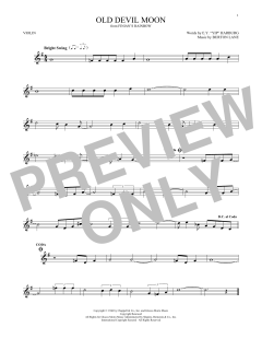 Old Devil Moon von Burton Lane (Download) 