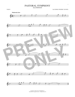 Pastoral Symphony von George Frideric Handel (Download) 