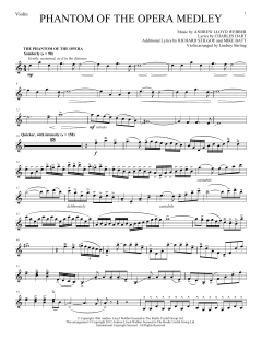 Phantom of The Opera Medley von Lindsey Stirling (Download) 