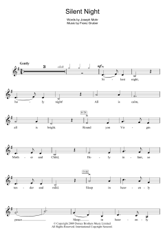 Silent Night von Joseph Franz Mohr (Download) 