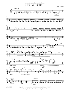 String Force von Joan Tower (Download) 