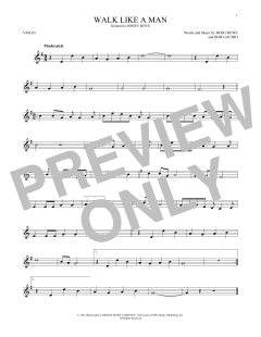 Walk Like A Man von The Four Seasons (Download) 