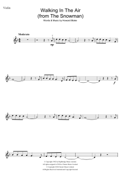 Walking In The Air von Howard Blake (Download) 