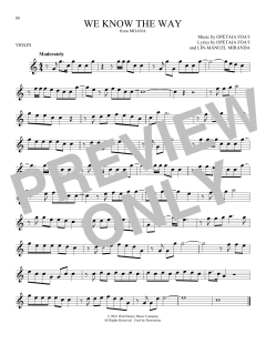 We Know The Way von Lin-Manuel Miranda (Download) 