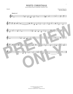 White Christmas von Irving Berlin (Download) 
