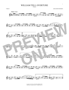 William Tell Overture von G. Rossini (Download) 