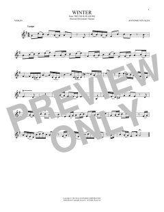 Winter von Antonio Vivaldi (Download) 