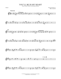 You'll Be In My Heart von Phil Collins (Download) 