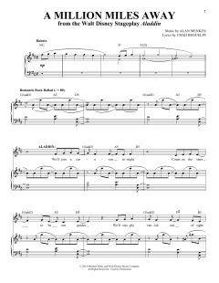 A Million Miles Away von Alan Menken (Download) 