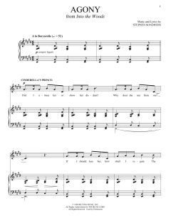 Agony von Stephen Sondheim (Download) 