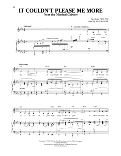 It Couldn't Please Me More von Fred Ebb (Download) 