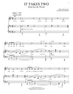 It Takes Two von Stephen Sondheim (Download) 