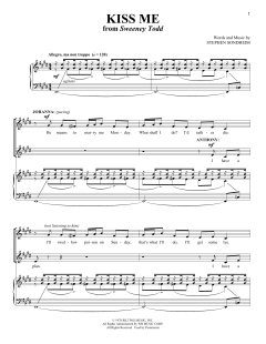 Kiss Me von Stephen Sondheim (Download) 