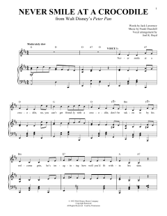 Never Smile At A Crocodile von Jack Lawrence (Download) 