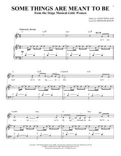 Some Things Are Meant To Be von Jason Howland (Download) 