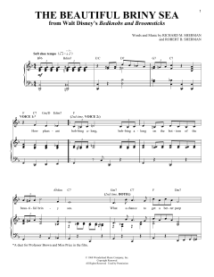The Beautiful Briny Sea von Robert Bernard Sherman (Download) 