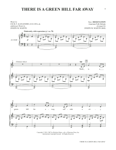 There Is A Green Hill Far Away von Joseph M. Martin (Download) 