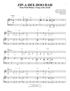 Zip-A-Dee-Doo-Dah von Ray Gilbert (Download) 