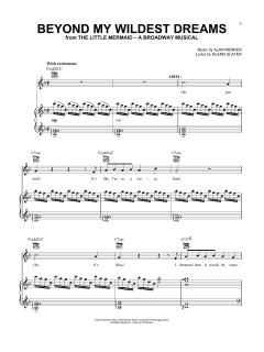 Beyond My Wildest Dreams von Alan Menken (Download) 