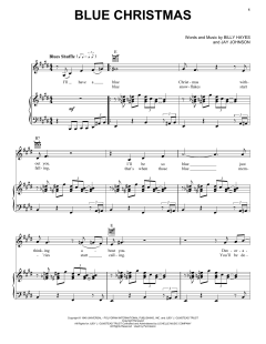 Blue Christmas von Elvis Presley (Download) 