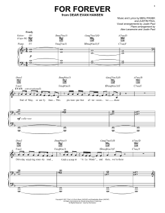 For Forever von Benj Pasek (Download) 