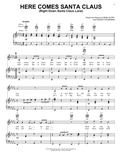 Here Comes Santa Claus von Gene Autry (Download) 