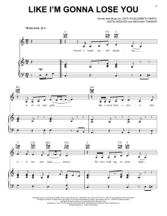 Like I'm Gonna Lose You von Meghan Trainor (Download) 