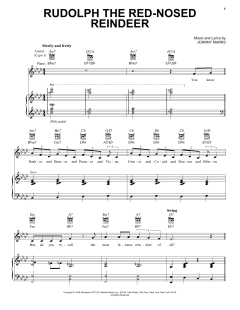 Rudolph The Red-Nosed Reindeer von Johnny Marks (Download) 
