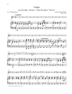 Largo von Georg Friedrich Händel (Download) 