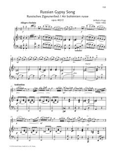 Russian Gypsy Song von Wilhelm Popp (Download) 