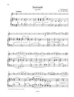 Serenade von Carl Baermann (Download) 