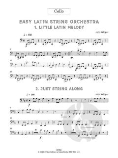 Easy Latin String Orchestra von John Widger (Download) 