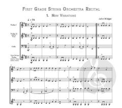 First Grade String Orchestra Recital von John Widger (Download) 