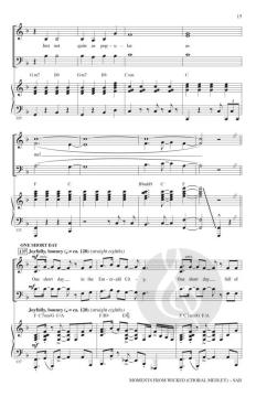 Moments from Wicked von Stephen Schwartz (Download) 