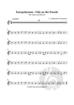 Europahymne - Ode an die Freude von Ludwig van Beethoven (Download) 