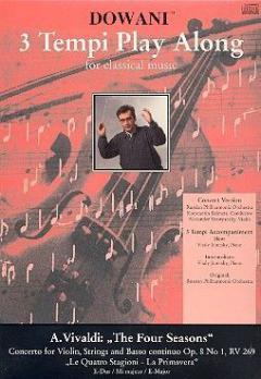 Konzert E-Dur (Der Frühling) von Antonio Vivaldi für Violine, Streicher und Basso continuo op. 8 Nr. 1, RV 269 (aus: Die vier Jahreszeiten) im Alle Noten Shop kaufen (Sale)