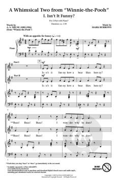 A Whimsical Two from "Winnie-the-Pooh" von Mark Burrows (Download) 