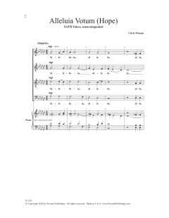 Alleluia Votum von Chris Maunu (Download) 
