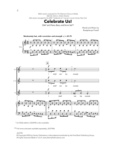 Celebrate Us! von Rosephanye Powell 