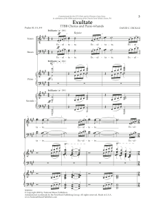 Exultate von David C. Dickau (Download) 