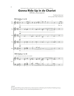 Gonna Ride Up in De Chariot (Download) 