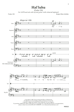 Hal'luhu von Benjie-Ellen Schiller (Download) 